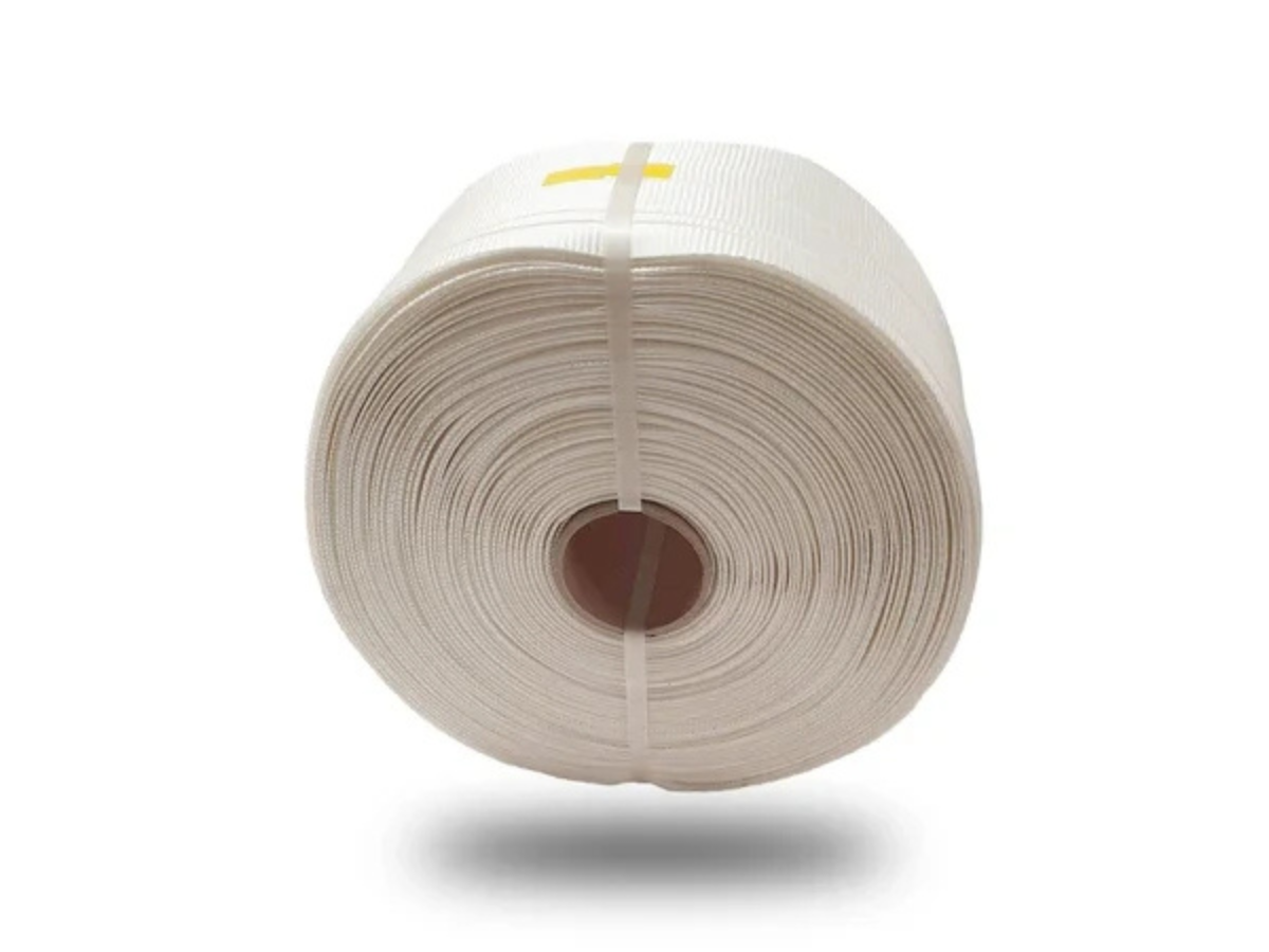 Poly woven Strap NZ 1000daN - 19mm x 600m - White Roll