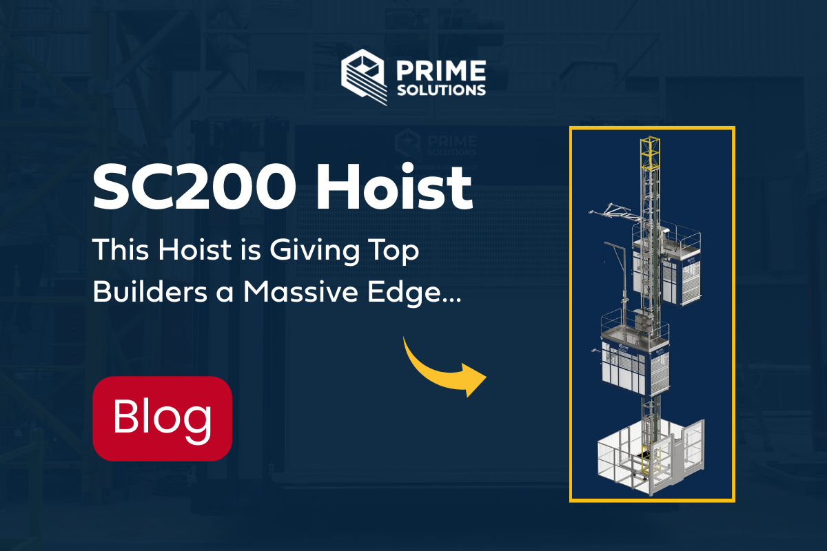 What Makes the SC200 Hoist a Top Choice for Commercial Construction in New Zealand?