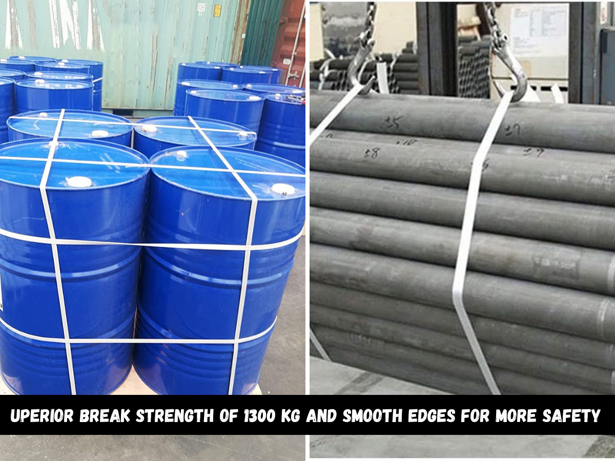 Poly woven Strap NZ 1000daN - 19mm x 600m - White Roll